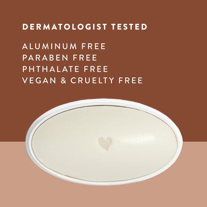 Native Aluminum-Free Deodorant - 72 Hour Odor Control with Shea Butter, Coconut & Vanilla