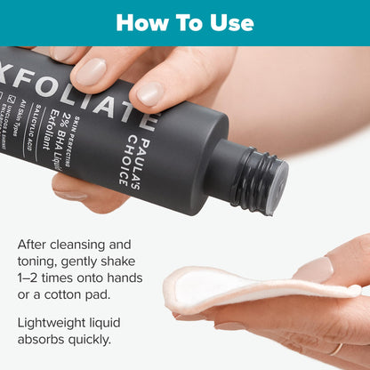 Paula's Choice SKIN PERFECTING 2% BHA Liquid Salicylic Acid Exfoliant - Blackheads & Pores, 4oz