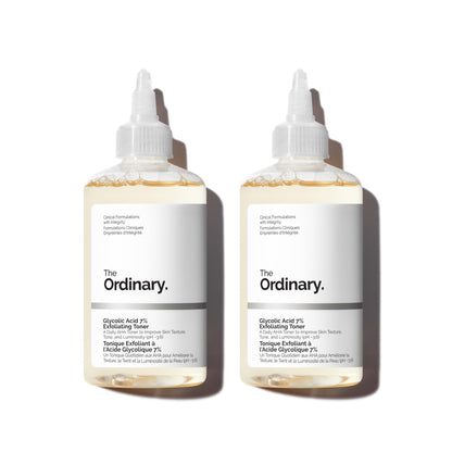 The Ordinary Glycolic Acid 7% Exfoliating Toner - Brightens & Smoothes Skin Tone, 3.4 Fl Oz