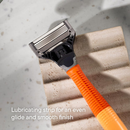 Harry's Original 5-Blade Razor Blade Refills for Men - German Engineered (10 Count)