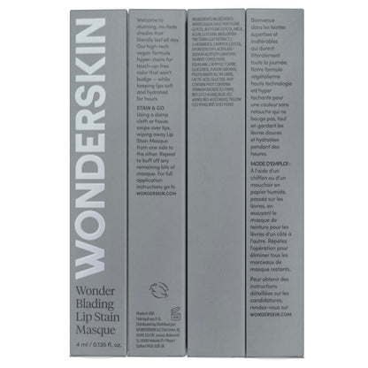 Wonderskin Peel Off Lip Stain: Waterproof, Transfer Proof Nude