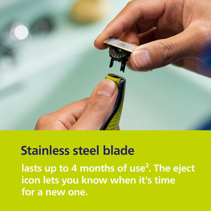 Philips Norelco OneBlade 360 Hybrid Electric Trimmer & Shaver with 5-in-1 Adjustable Comb