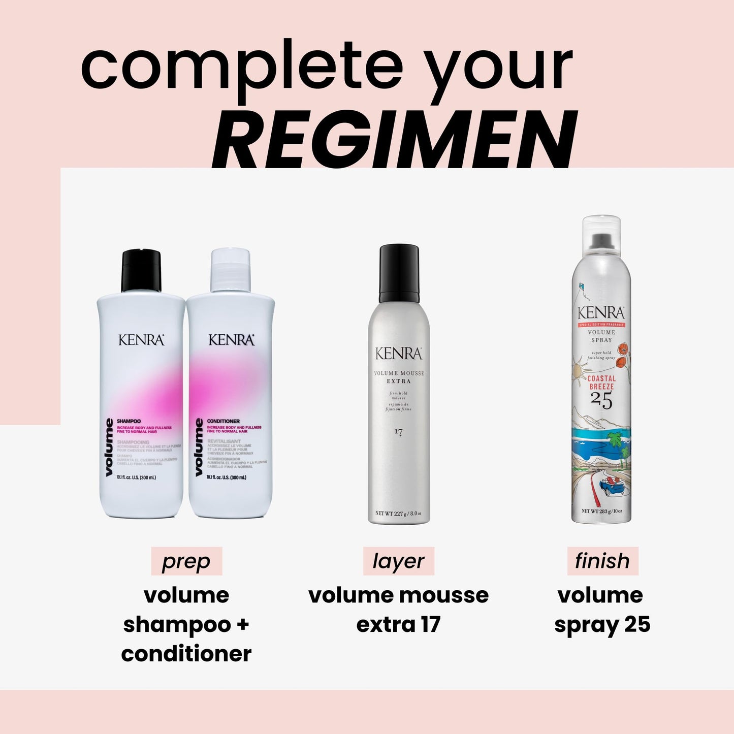 Kenra Volume Spray 25: Super Hold Hairspray, Humidity & Wind Resist