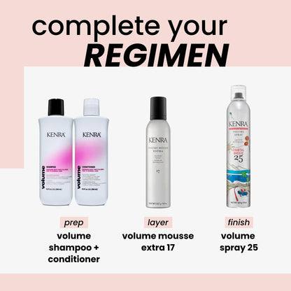 Kenra Volume Spray 25: Super Hold Hairspray, Humidity & Wind Resist