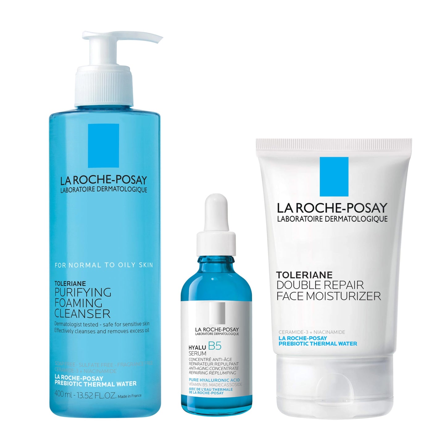 La Roche-Posay Toleriane Double Repair Moisturizer - Ceramide, Niacinamide, Oil-Free