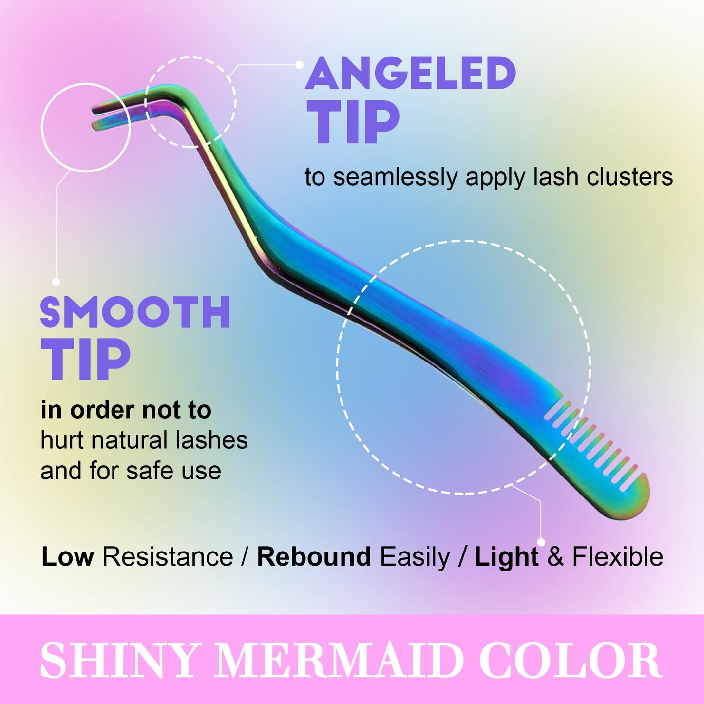 Pawotence Lash Extension Kit DIY 280pcs Lash Clusters Eyelash Extension Kit, 9-16mm 30D 40D Individual Lashes Kit with Lash Bond and Seal, Lash Tweezers for Self Use (30D&40D, 0.07D, 9-16mm, Kit)