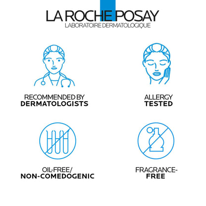 La Roche-Posay Toleriane Purifying Foaming Cleanser | Niacinamide & Ceramides Face Wash for Normal to Oily Sensitive Skin