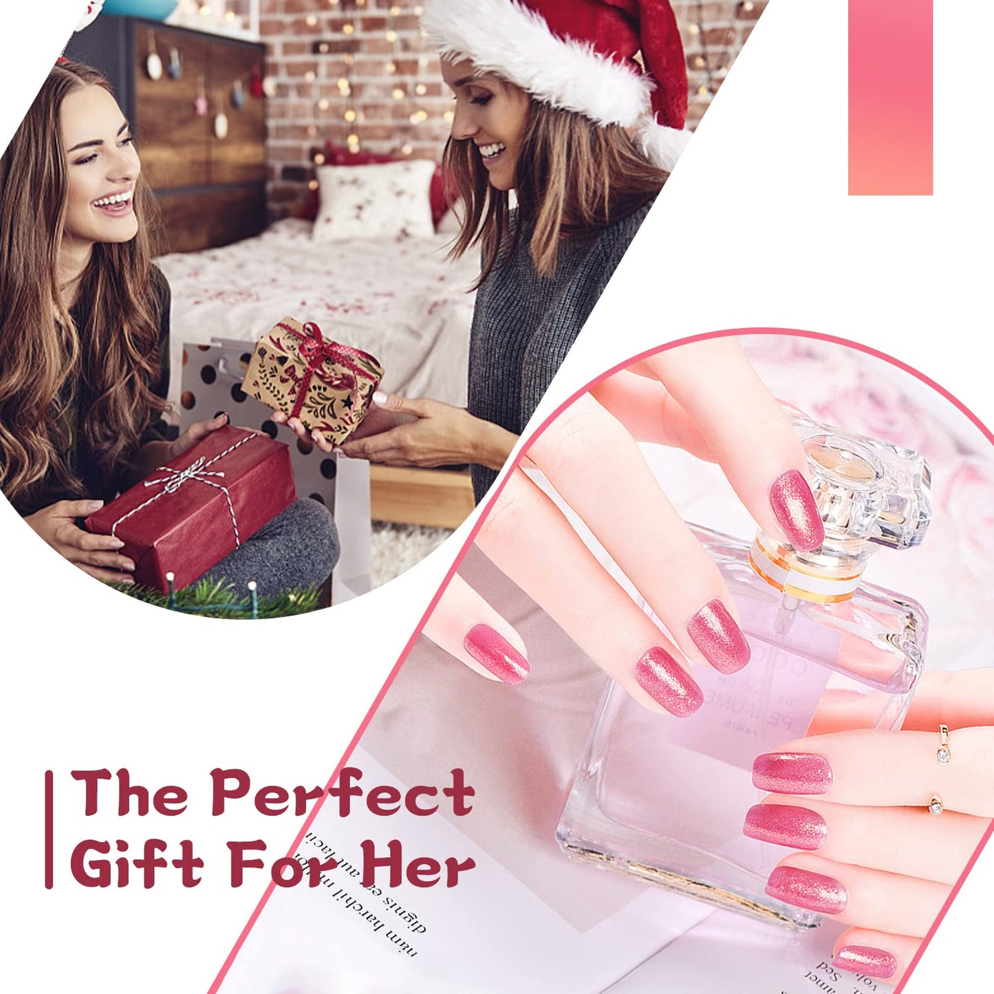 JODSONE 32 Color Gel Nail Kit w/ UV Light & 3 Top Coats | Gift Set