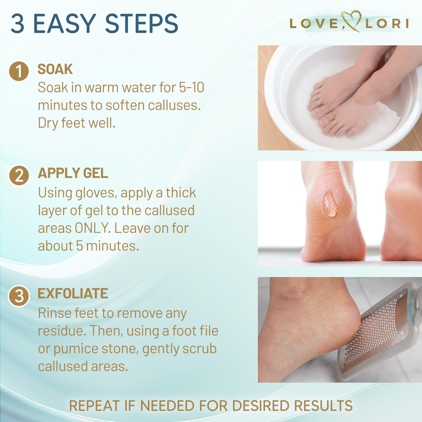 Extra Strength Foot Callus Remover Gel | Fast-Acting Pedicure Tool