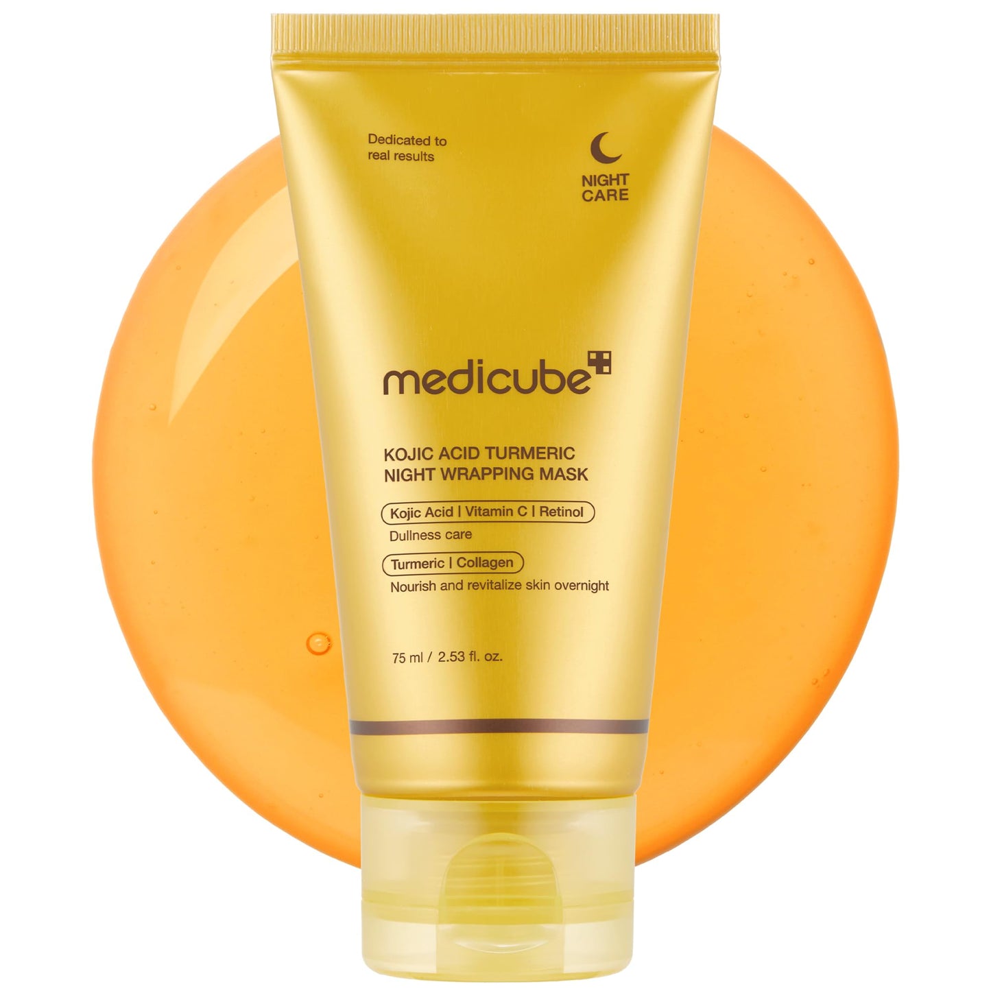 Medicube Collagen Overnight Wrapping Peel Off Mask - Elasticity, Hydration & Anti-Aging Care