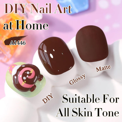 Burgundy 15ML Soak Off Gel Nail Polish - Sheer Finish, 28-Day Wear