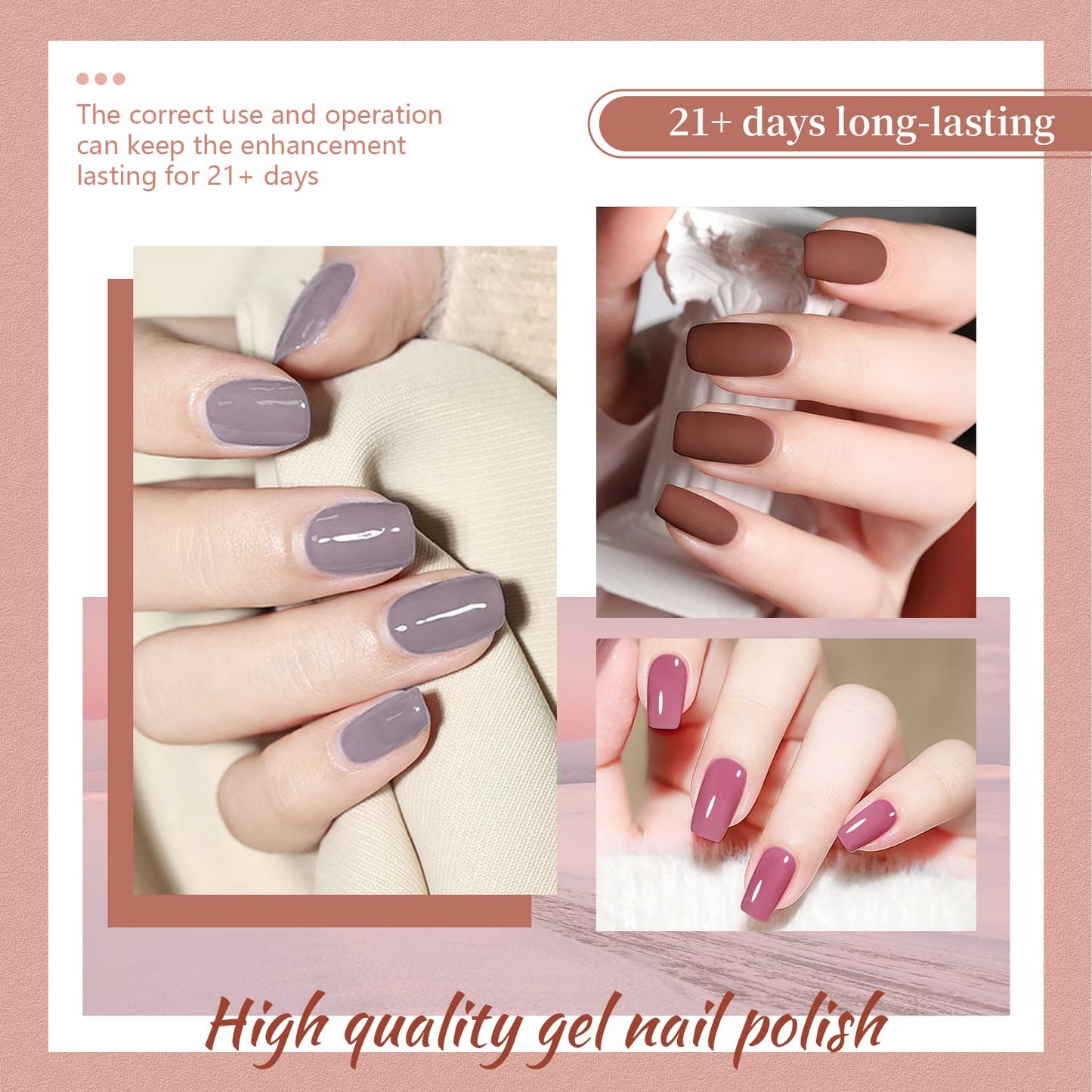 JODSONE 32 Color Gel Nail Kit w/ UV Light & 3 Top Coats | Gift Set