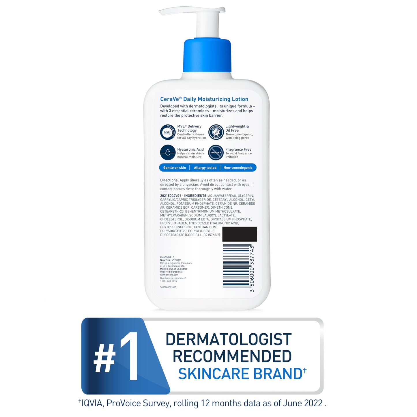 CeraVe Hydrating Facial Cleanser - Hyaluronic Acid & 3 Ceramides for Normal to Dry Skin