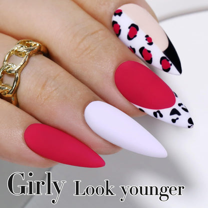 Burgundy 15ML Soak Off Gel Nail Polish - Sheer Finish, 28-Day Wear