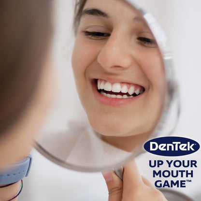 DenTek Triple Clean Advanced Floss Picks - No Break, No Shred Floss with Micro-Textured Pick (150 Ct)