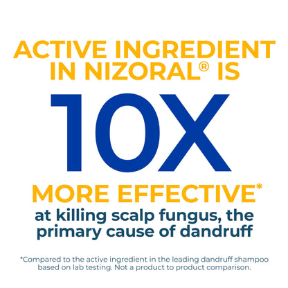 Nizoral Anti-Dandruff Shampoo - 1% Ketoconazole - Clinically Proven Relief for Flaking, Scaling & Itching (7 Fl Oz)