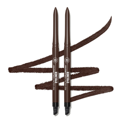 Revlon ColorStay Waterproof Eyeliner Pencil: 24HR Black Brown