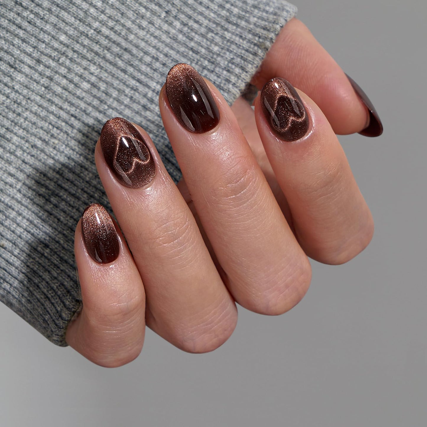 BTArtbox Soft Gel Press On Nails: Short Square Ombre | Vanilla Cream