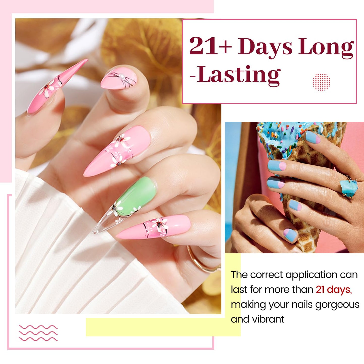 JODSONE 36 Pcs Gel Polish Kit: 32 Colors, Base & Top Coats | Gift Set