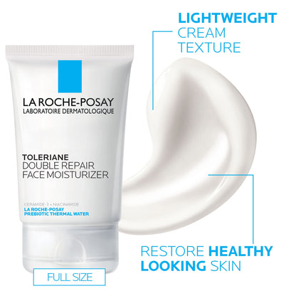 La Roche-Posay Toleriane Double Repair Moisturizer - Ceramide, Niacinamide, Oil-Free