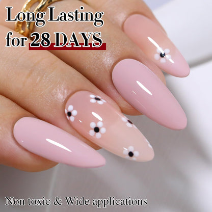 Burgundy 15ML Soak Off Gel Nail Polish - Sheer Finish, 28-Day Wear