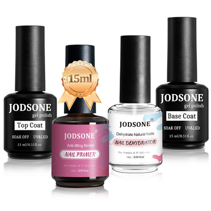 JODSONE 36 Pcs Gel Polish Kit: 32 Colors, Base & Top Coats | Gift Set