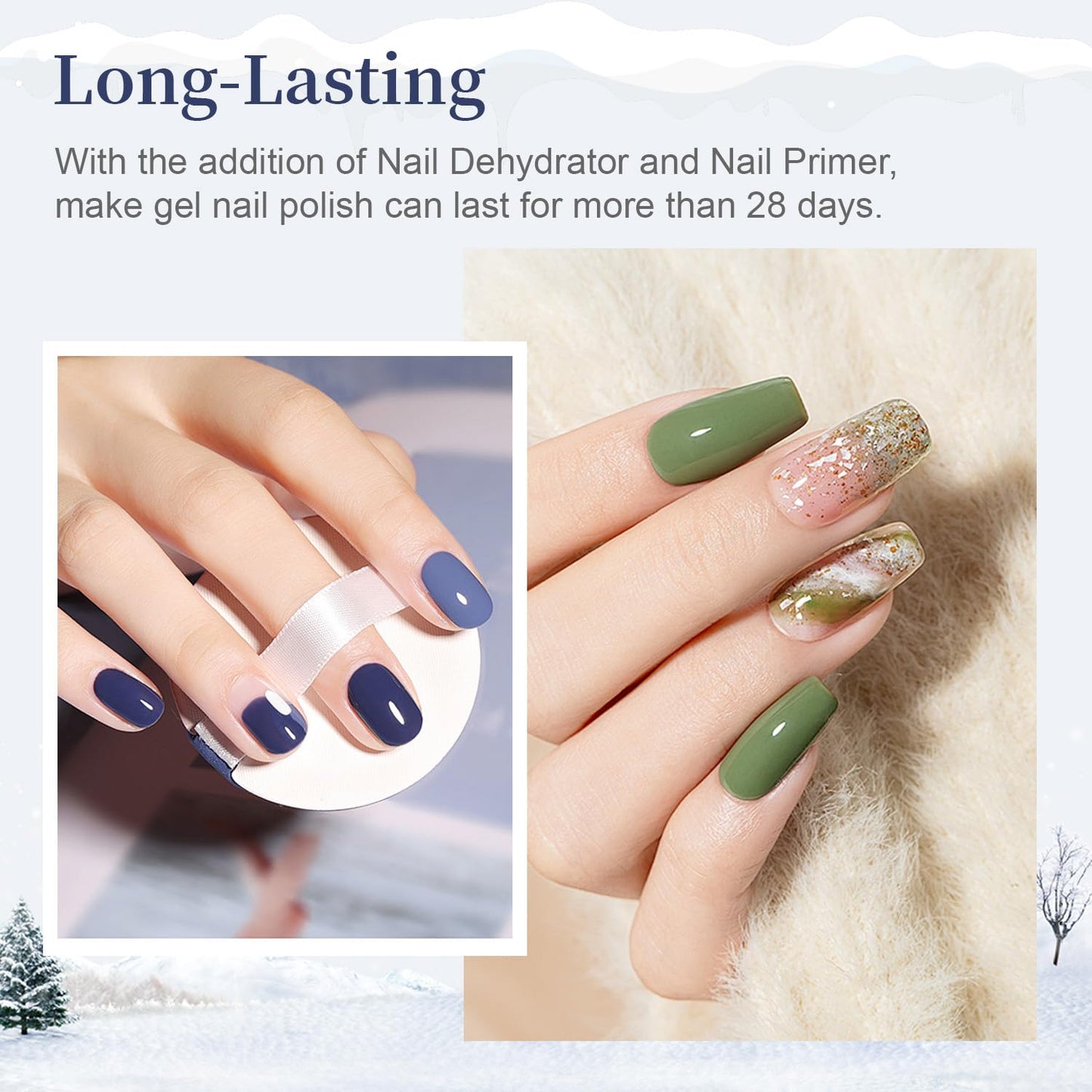 JODSONE 36 Pcs Gel Polish Kit: 32 Colors, Base & Top Coats | Gift Set