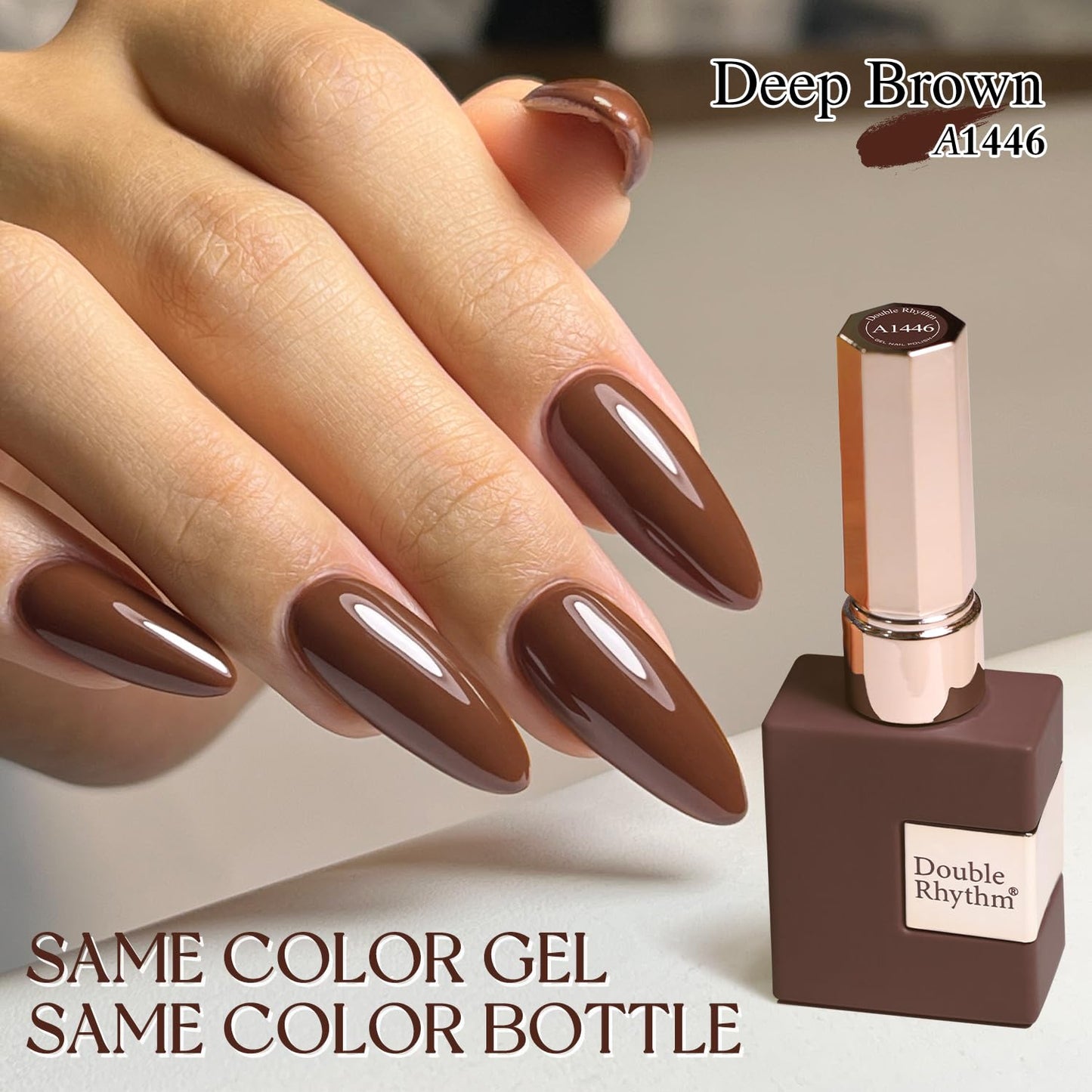 Burgundy 15ML Soak Off Gel Nail Polish - Sheer Finish, 28-Day Wear