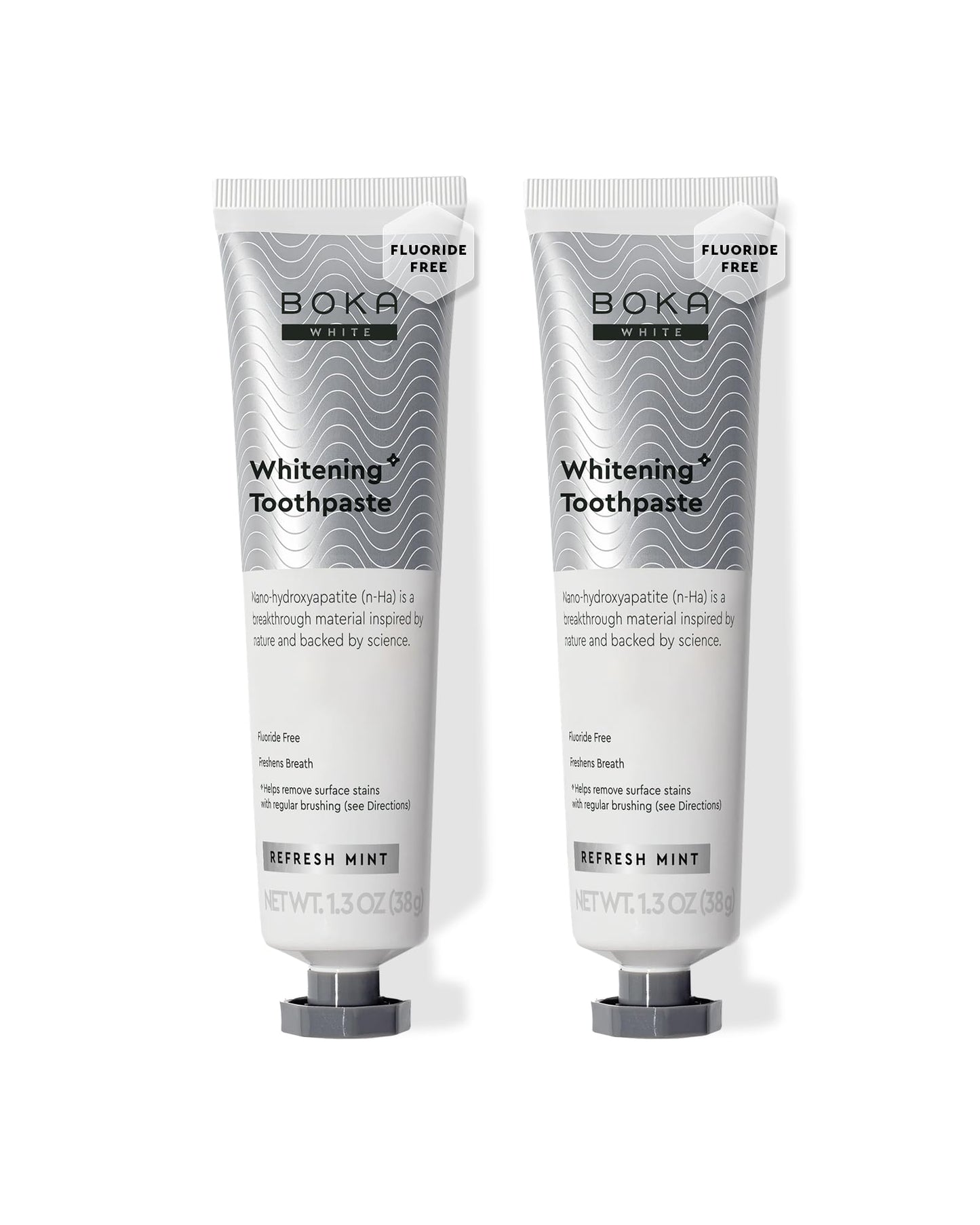 Boka Fluoride-Free Toothpaste with Nano Hydroxyapatite (n-Ha) - Sensitive Teeth, Ela Mint