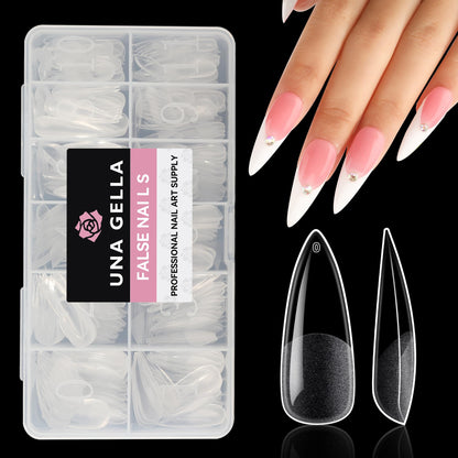 UNA GELLA Solid Gel Nail Glue (40ml) - Strong, Soak-Off Glue for Acrylic, Press-On & Gelly Tips - Lamp Curing Needed