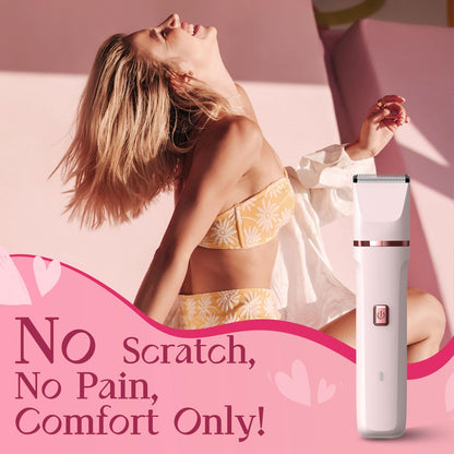 Risina Bikini Trimmer & Electric Razor for Women - Painless, IPX7 Waterproof Body & Facial Shaver