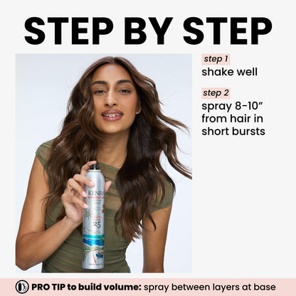 Kenra Volume Spray 25: Super Hold Hairspray, Humidity & Wind Resist