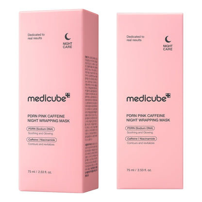 Medicube Collagen Overnight Wrapping Peel Off Mask - Elasticity, Hydration & Anti-Aging Care