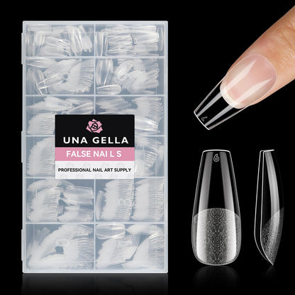 UNA GELLA Solid Gel Nail Glue (40ml) - Strong, Soak-Off Glue for Acrylic, Press-On & Gelly Tips - Lamp Curing Needed