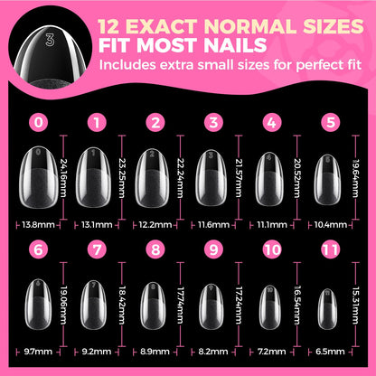 UNA GELLA Solid Gel Nail Glue (40ml) - Strong, Soak-Off Glue for Acrylic, Press-On & Gelly Tips - Lamp Curing Needed