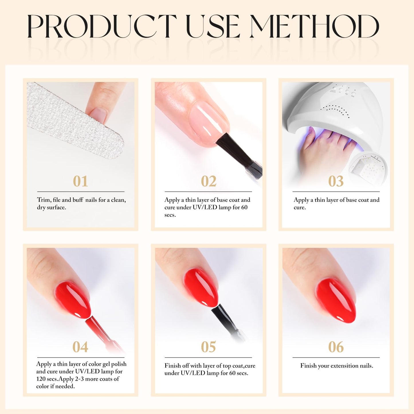 Burgundy 15ML Soak Off Gel Nail Polish - Sheer Finish, 28-Day Wear