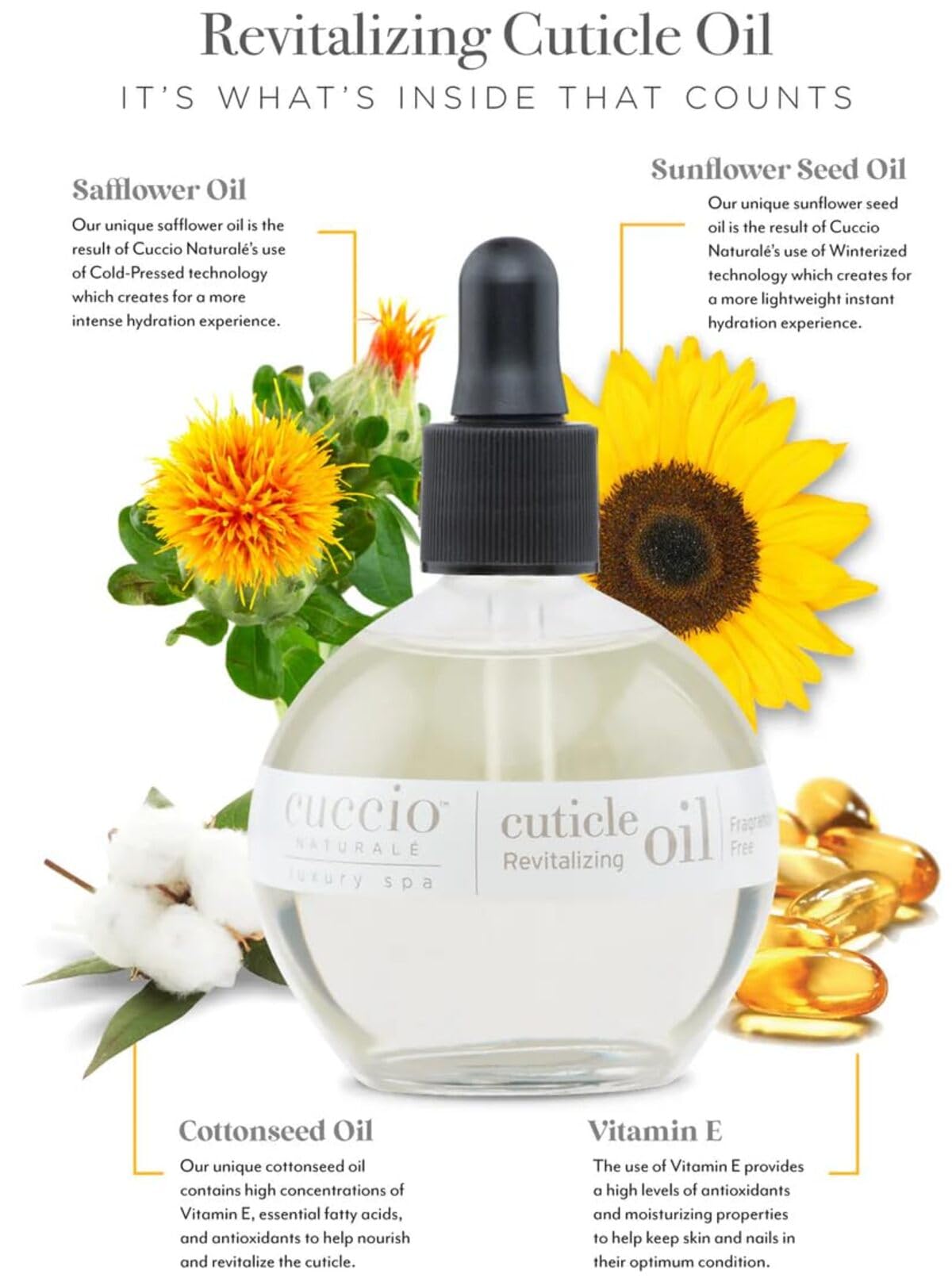 Cuccio Naturale Cuticle Oil | Milk & Honey Hydrating Nail Oil