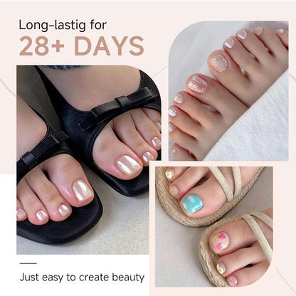 UNA GELLA Solid Gel Nail Glue (40ml) - Strong, Soak-Off Glue for Acrylic, Press-On & Gelly Tips - Lamp Curing Needed