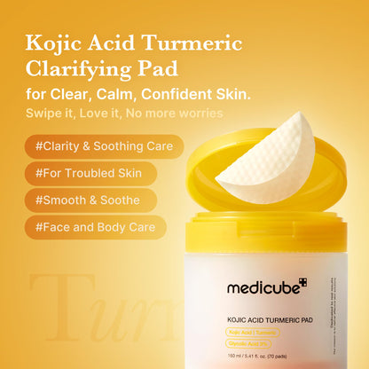Medicube Zero Pore Pads 2.0 | Deep Pore Cleansing, Sebum Control & Smooth Skin | Korean Skincare for All Skin Types (70 Pads)