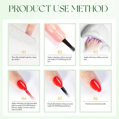 Burgundy 15ML Soak Off Gel Nail Polish - Sheer Finish, 28-Day Wear