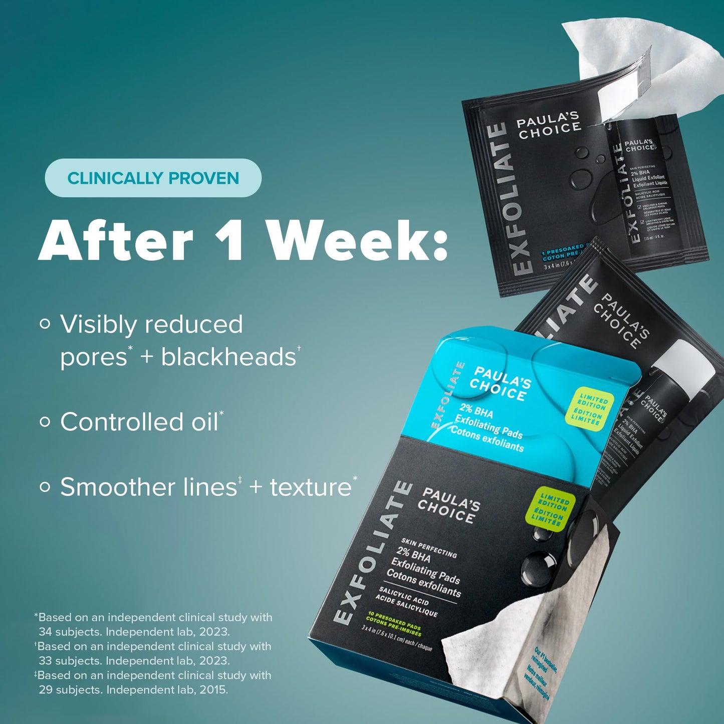 Paula's Choice SKIN PERFECTING 2% BHA Liquid Salicylic Acid Exfoliant - Blackheads & Pores, 4oz