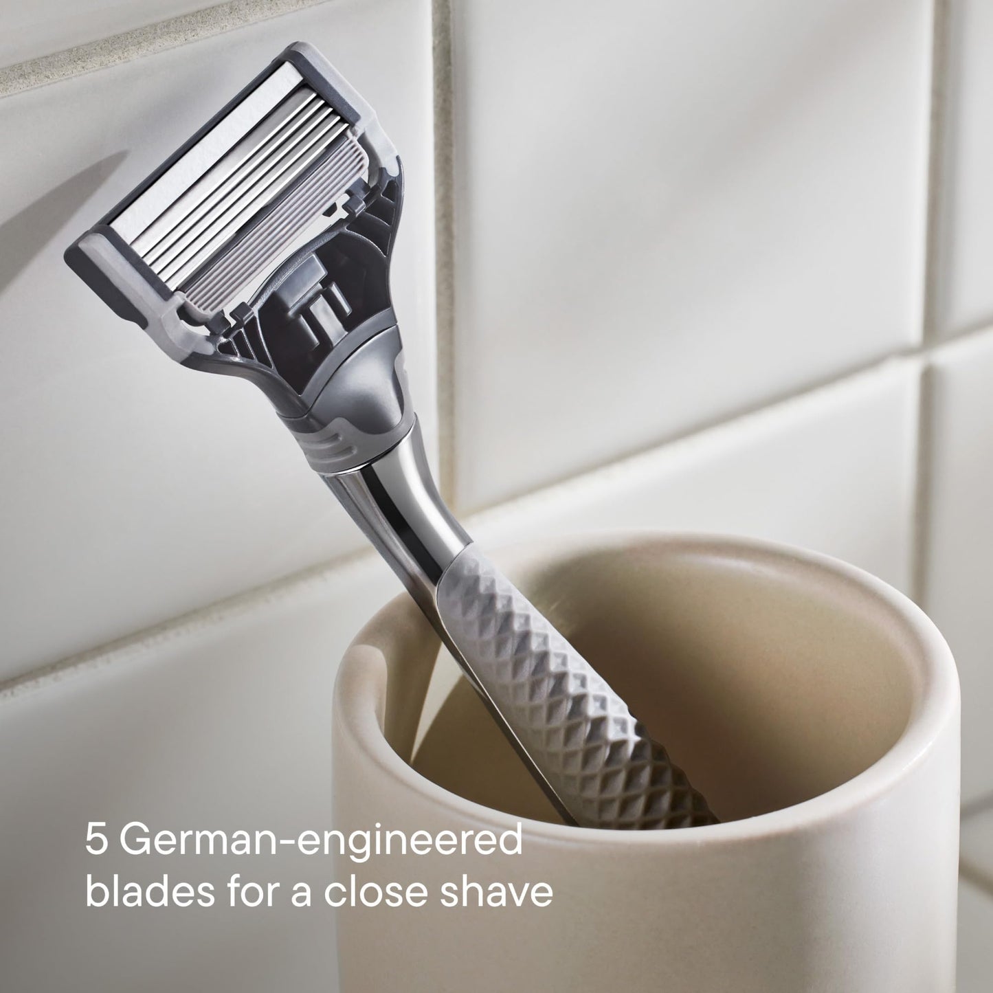 Harry's Original 5-Blade Razor Blade Refills for Men - German Engineered (10 Count)