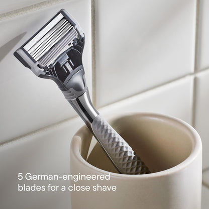 Harry's Original 5-Blade Razor Blade Refills for Men - German Engineered (10 Count)