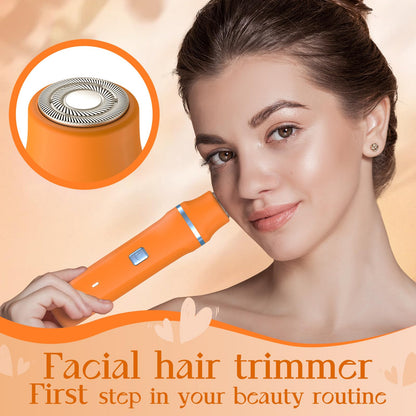 Risina Bikini Trimmer & Electric Razor for Women - Painless, IPX7 Waterproof Body & Facial Shaver