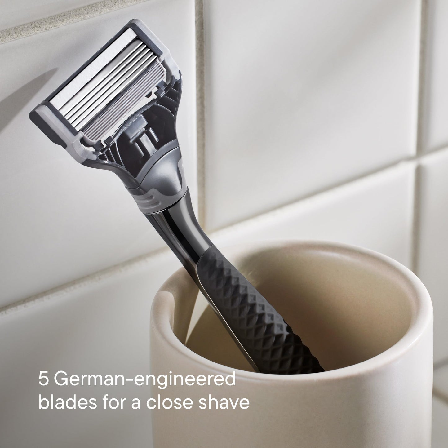 Harry's Original 5-Blade Razor Blade Refills for Men - German Engineered (10 Count)