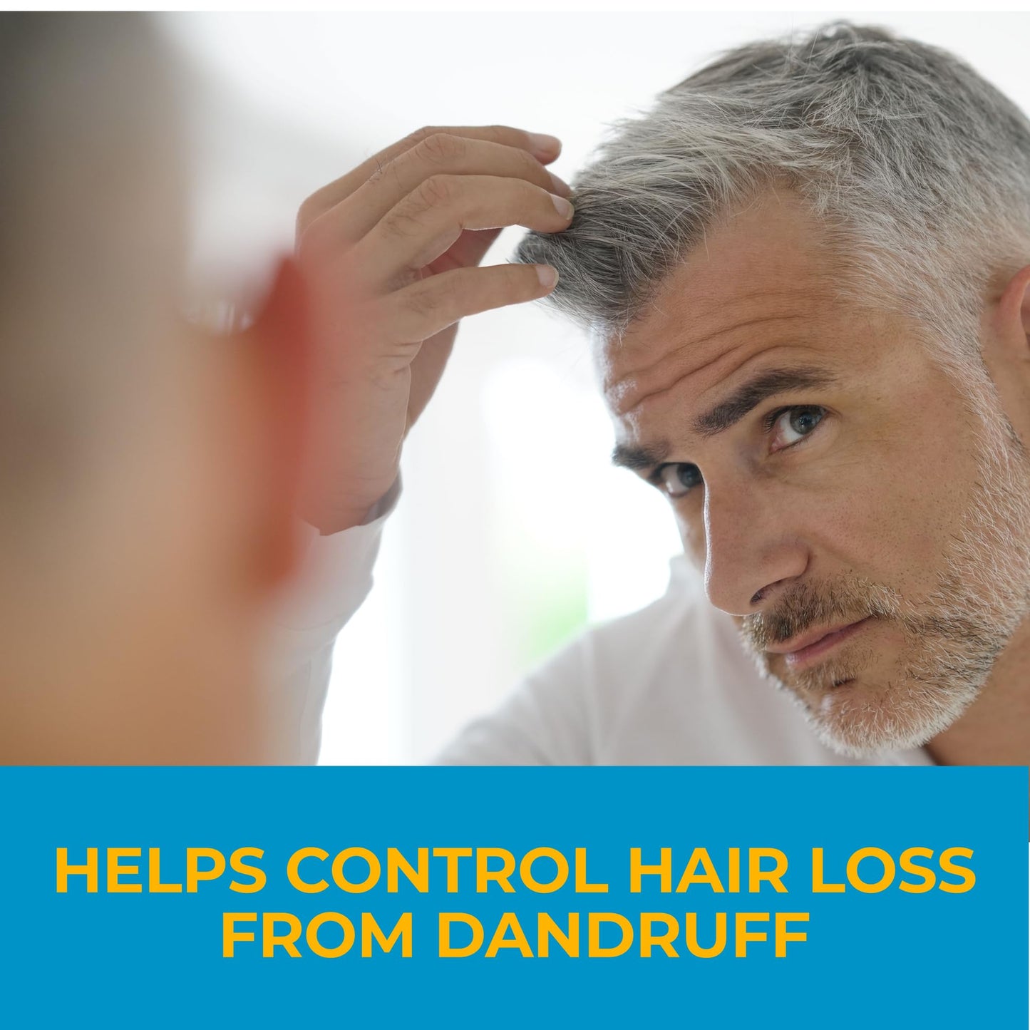 Nizoral Anti-Dandruff Shampoo - 1% Ketoconazole - Clinically Proven Relief for Flaking, Scaling & Itching (7 Fl Oz)