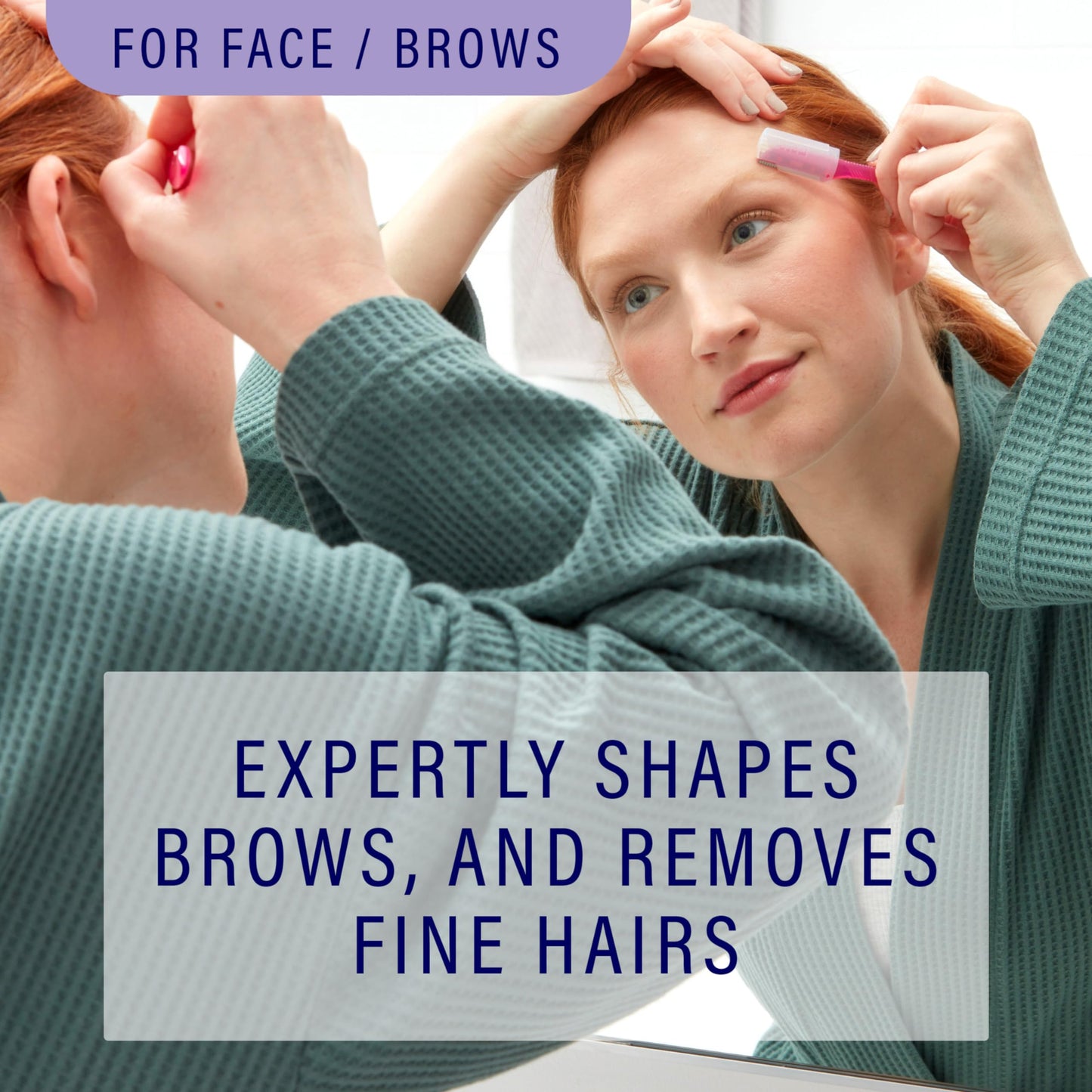 Schick Hydro Silk Touch-Up Dermaplaning Tool, Facial Razor & Eyebrow Shaper