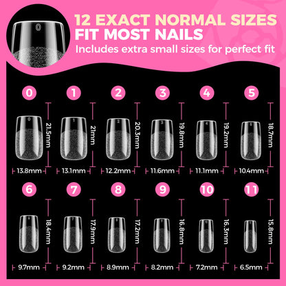 UNA GELLA Solid Gel Nail Glue (40ml) - Strong, Soak-Off Glue for Acrylic, Press-On & Gelly Tips - Lamp Curing Needed