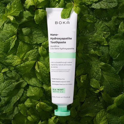 Boka Fluoride-Free Toothpaste with Nano Hydroxyapatite (n-Ha) - Sensitive Teeth, Ela Mint