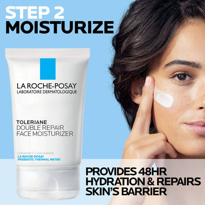 La Roche-Posay Toleriane Double Repair Moisturizer - Ceramide, Niacinamide, Oil-Free